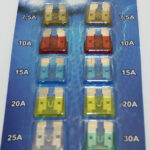 Предохранители нов. обр. 2108   7,5-30А (10шт)  (набор)  М5 (евро) 7530  DP-481