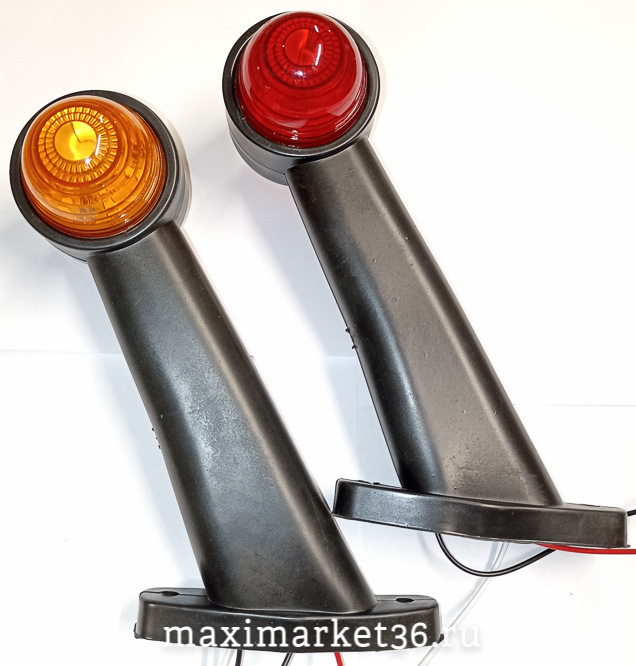 Фонарь габаритн.БЕГУЩИЙ LED ОГ-35 НОВЫЙ ВЫПУКЛЫЙ ПАРА FZD-002