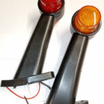 Фонарь габаритн.БЕГУЩИЙ LED ОГ-35 НОВЫЙ ПЛОСКИЙ ПАРА FZD-005