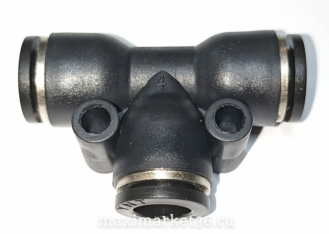 Фитинг тройник трубки ПВХ 8мм PR-0025 PUT8*/10шт -2810 NP-054
