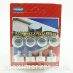 Рем/компл болтов крепления номера "ЛАДЬЯ" (болт декоративный) хромированный для номер.знака "Пенза