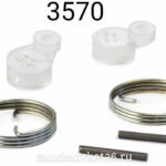 Рем/компл личинки замка двери - 2108(пружинки)