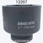 Головка ударная 75мм 1" 6гр под гайковёрт МА 4857875