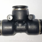 Фитинг тройник трубки ПВХ  12мм PR-0027  PUT12*/10шт -1783 21899