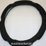 Оплётка руля М 6 подушек черная DP-239