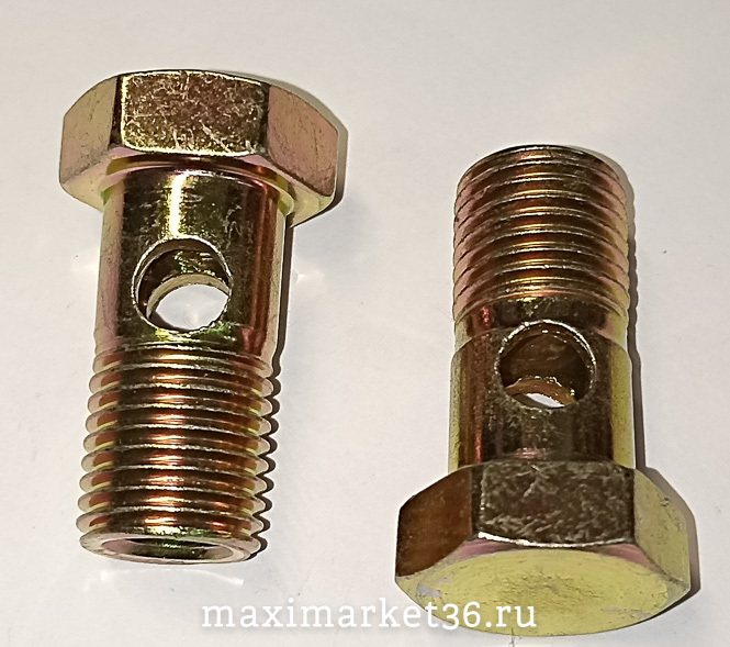 Штуцер-болт М10 х1 (1 отверстие) PR-0720