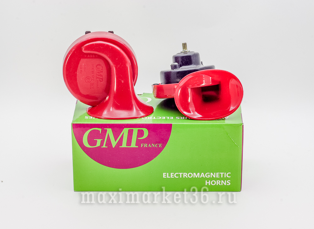 Сигнал звуковой GMP 2-ой красный(черный) 410Hz(france) и 510 Гц(GTR-97) М5 1099c