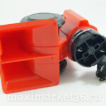 Сигнал звуковой ST-1021B  NAUTILIUS сверхмощ.12Vс компрес.680Гц-530Гц (М5 1051с) (1052с)(MAAS-чёрн к