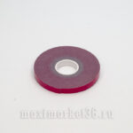 Скотч 2-сторонний красный 08мм " 3М" (СЕРАЯ ОСНОВА) 5метров/15 6008F