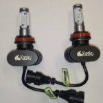 Лампа LED Headlight "S1" диодная H11 3800LM(12-24V)ПАРА в ЧЁРН. короб без вентилятора 36W 8--48V