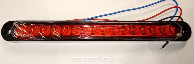 Фонарь габаритн 12V.(аналогОГ-46 LED) КРАСНЫЙ 15 smd светодиодный -5619