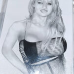 Наклейка "ДЕВУШКА-тату №13" 35х50 цвет чёрн двухсторон ПАРА 7004 (64499)