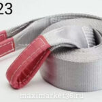 Трос рывковый(динамическая стропа),петля-петля 6 м ( 11 т ) ширина ленты 100 мм  DA-02544