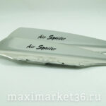 Спойлер дворника декоративный ХРОМ (пара)/серый