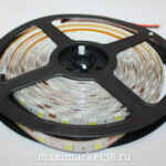 Лента подсветки диодная 5 метров 5050 SMD-5М КРАСНАЯ 24V Лз-113