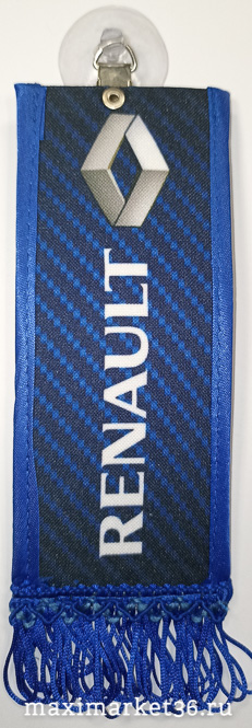 Вымпел ТКАНЬ 6х15 RENAULT на присоске