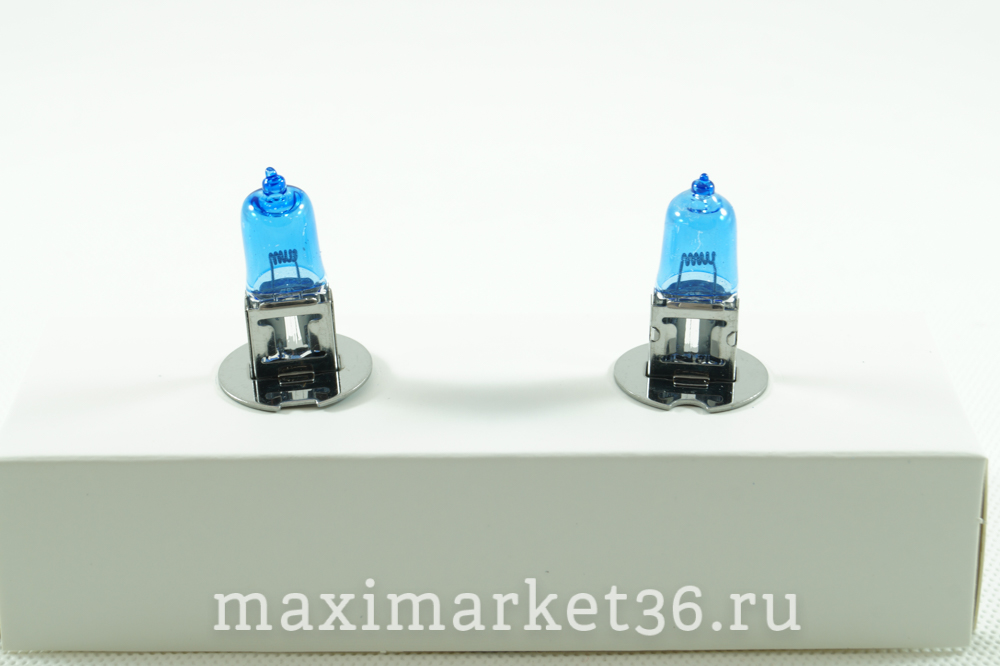 Автолампы H3 (24-70) YAMAHATO +50% Super White Xenon Effect 2шт-компл
